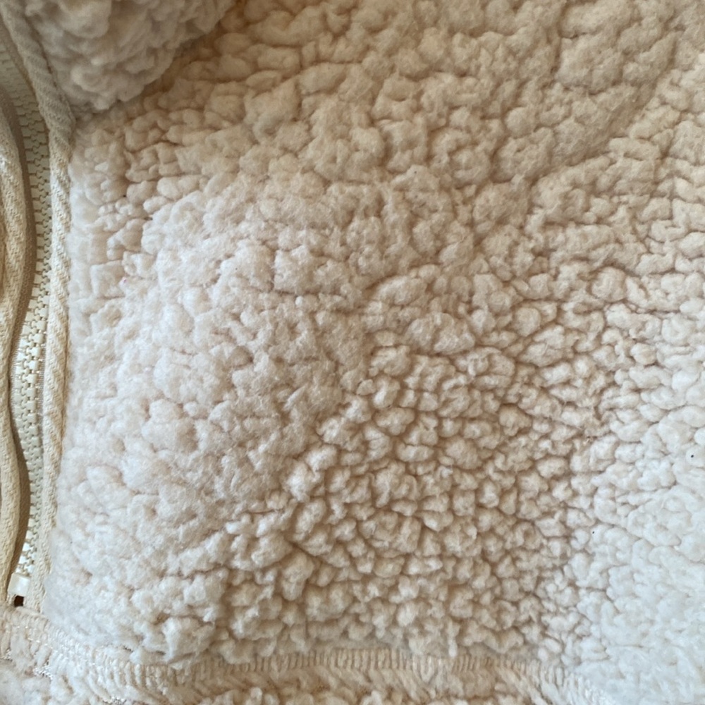 H&M Half-zip Teddy Fleece Sweatshirt - Picture 5 of 6